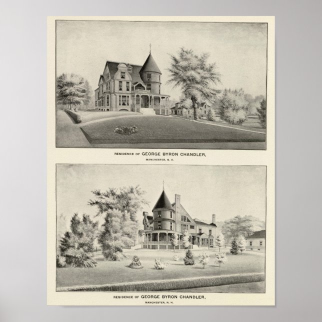 Bostadsbor i Manchester, NH Poster (Framsidan)