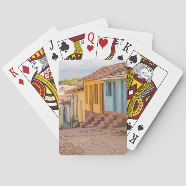 Bostadshus, Trinidad, Kuba Spel Kort (Baksidan)