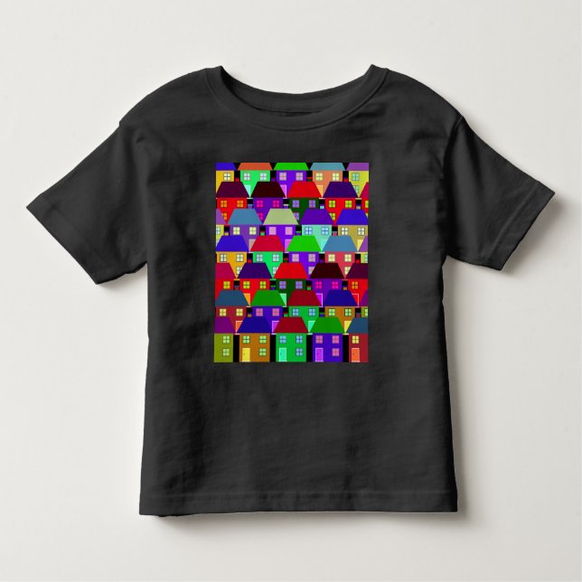 BOSTADSKOLORFUL HOME Community T Shirt (Framsida)