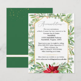 Bostadskort för vattendjupen Bröllop OSA Kort