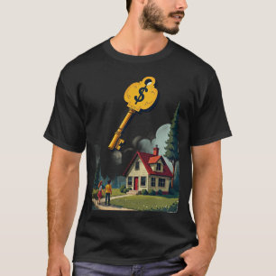 Bostadskris Fastighetsdröm Drömhus Prisvärt T Shirt