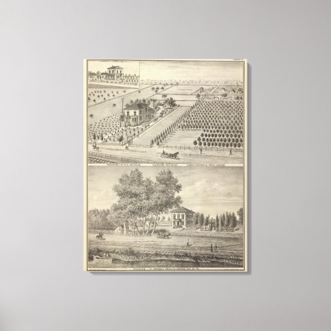 Bostadsmark, Knight Landing Canvastryck (Framsida)