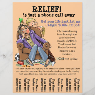 Bostadspropellerflygare (helt anpassade) reklamblad