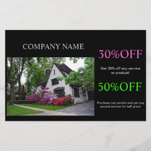 Bostadsrenovering - tak - byggnad i Gods Flygblad