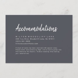 Bostadsutrymme för träkolsminimalistiska manus tilläggskort