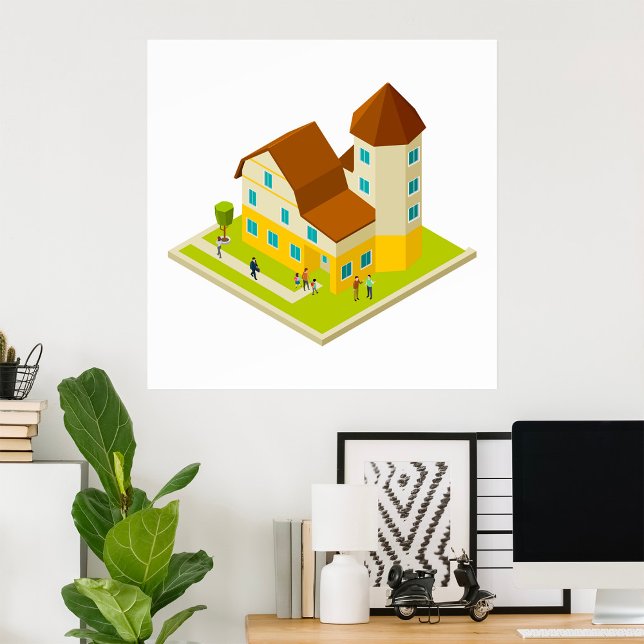 Bostadsutrymmen Poster (Skapare uppladdad)