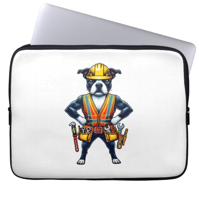Bostie Astronaut Laptop Fodral (Framsidan)