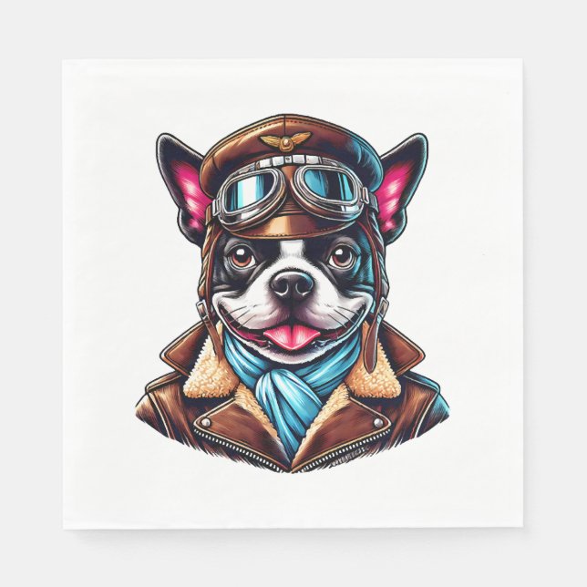 Bostie Pilot Design Pappersservett (Framsidan)