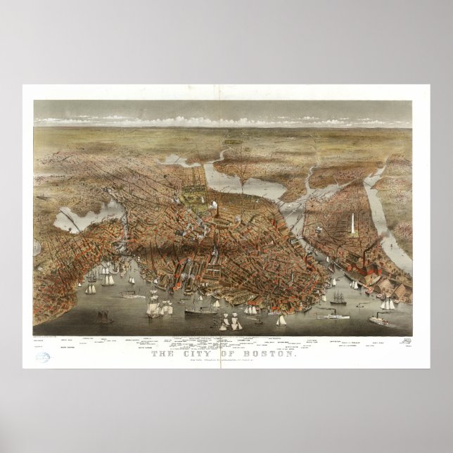 Boston 1898 poster (Framsidan)