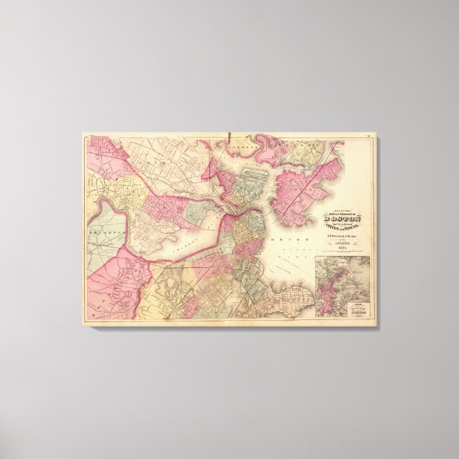 Boston 2 canvastryck (Framsida)