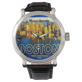 boston 2, Massachusetts - Anpassad Armbandsur