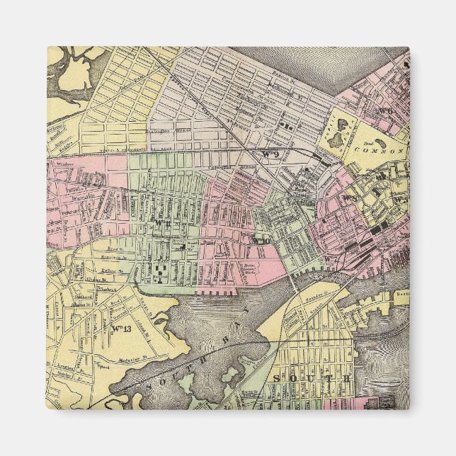 Boston 3 magnet (Framsidan)