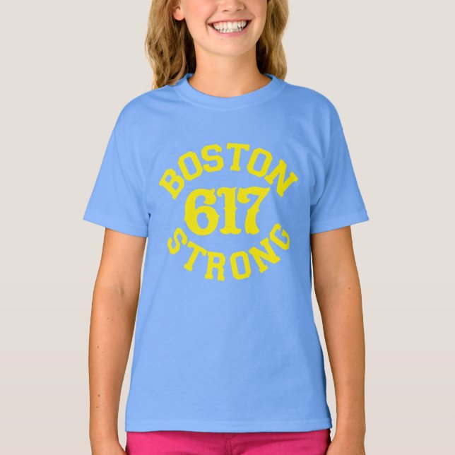 Boston 617 Strong Classic T-shirt (Framsida)