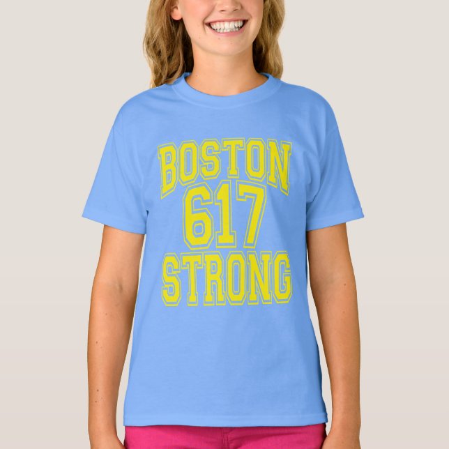 Boston 617 Strong T-shirt (Framsida)