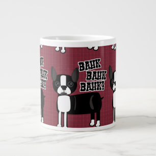 Boston Accent Terrier Mönster Jumbo Mugg