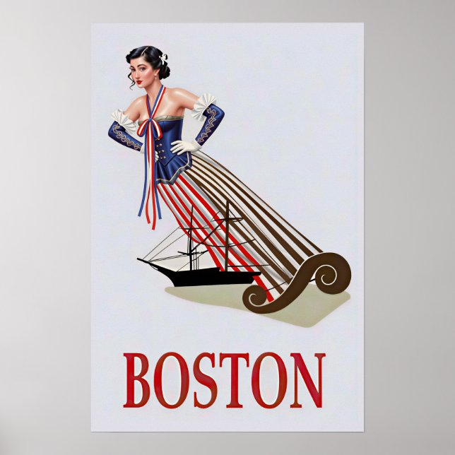 Boston Affisch (Framsidan)