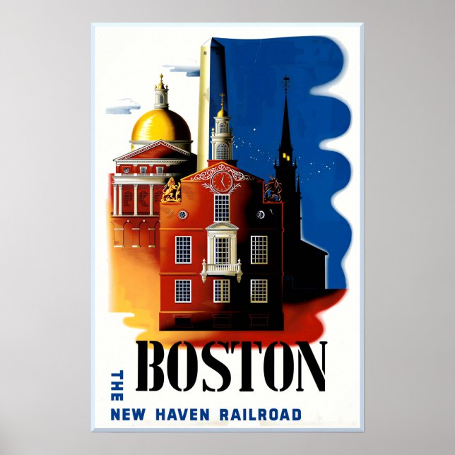 Boston Affisch  (Framsidan)