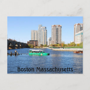 Boston Anka Tours Vykort