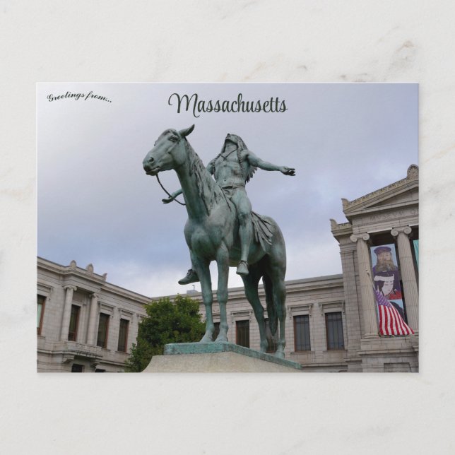 Boston Appell till den stora anden vykort (Framsida)