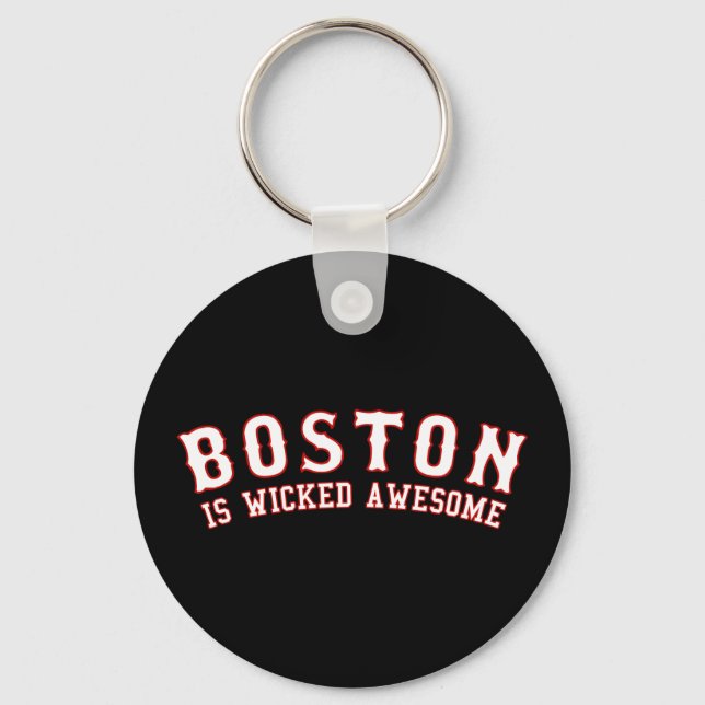 Boston är Wicked Fantastisk Nyckelring (Framsida)