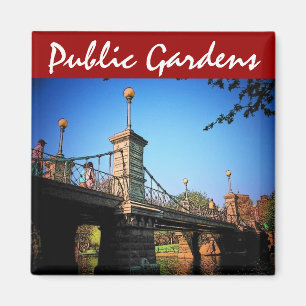 Boston arbeta i trädgården magneten magnet