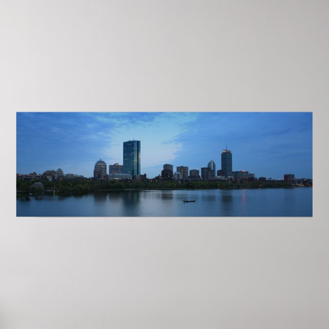 Boston At Dusk Poster (Framsidan)