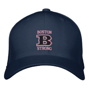 BOSTON B STARKT broderat lock Broderad Keps
