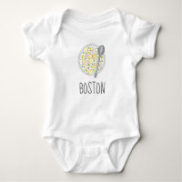 BOSTON Baby Massachusetts Clam Chowder Foodie Sopp