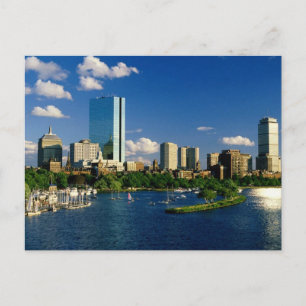 Boston Back Bay Area Vykort