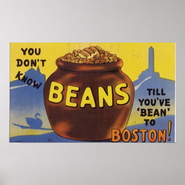 Boston Baked Beans Poster (Framsidan)