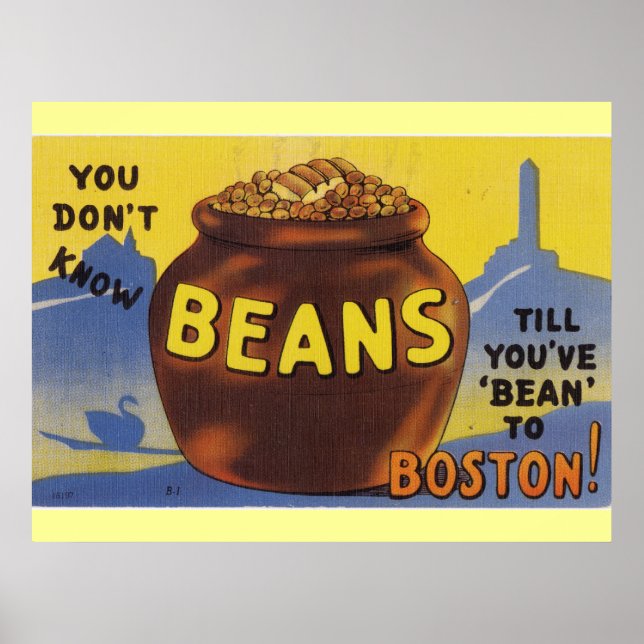 Boston Baked Beans Poster (Framsidan)