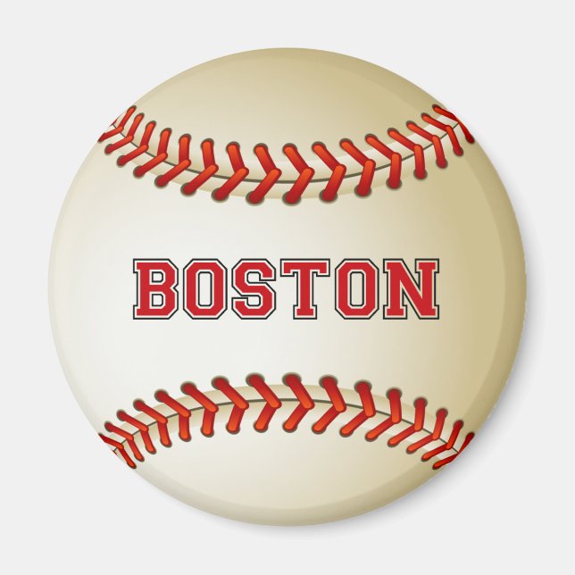BOSTON BASEBALL MAGNET (Framsidan)