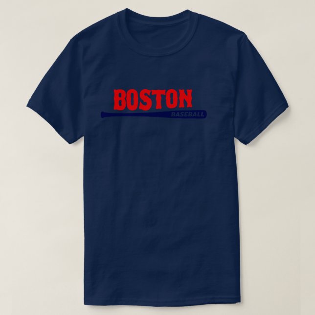 Boston Baseball TShirt 6 T Shirt (Design framsida)