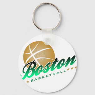 Boston Basketball Nyckelring