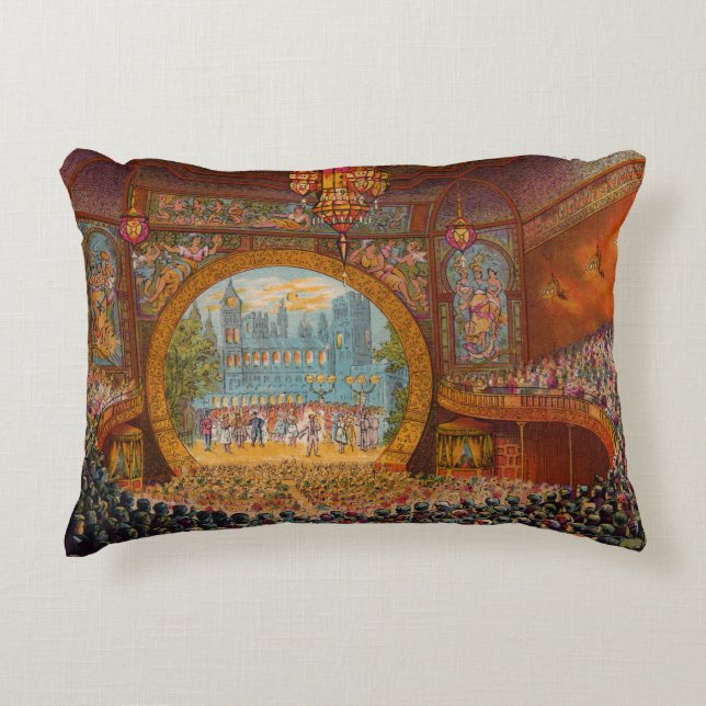 Boston Bijou Theater Accent Pillow Prydnadskudde (Framsidan)