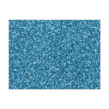 Boston Blå Glitter