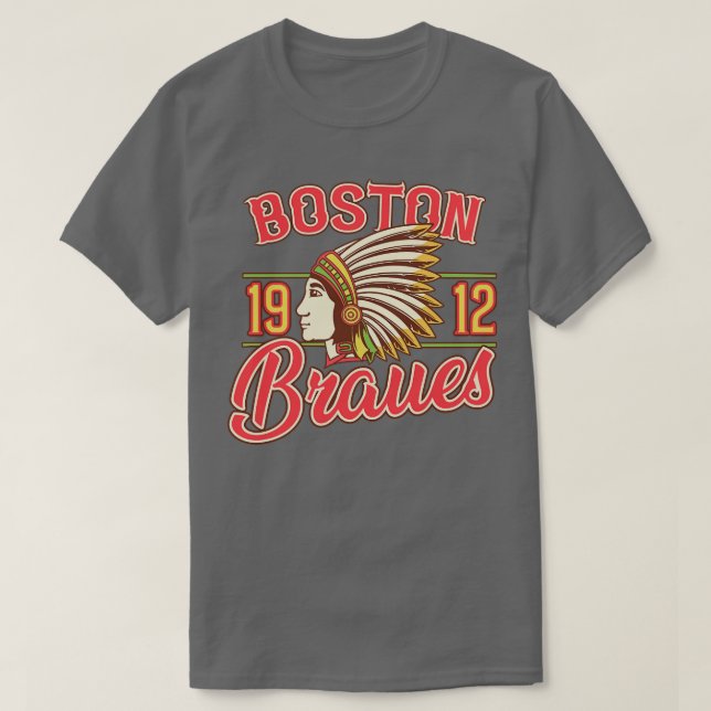 Boston Braves 1912 TShirt T Shirt (Design framsida)