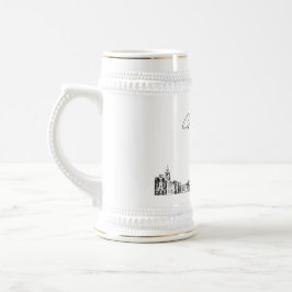 Boston Brudens sida Gift Personlig Sejdel