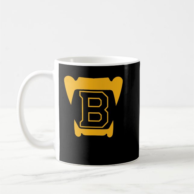 Boston    BruinsTeeth Classic T Shirt Kaffemugg (Vänster)