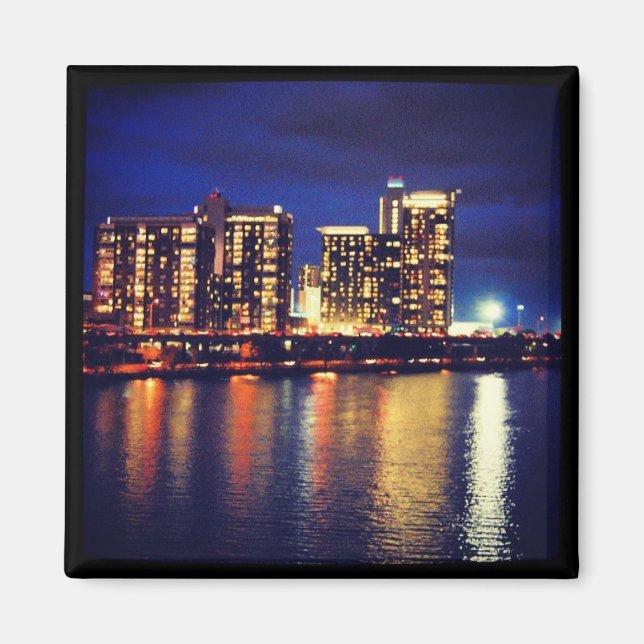 Boston by Night Magnet (Framsidan)
