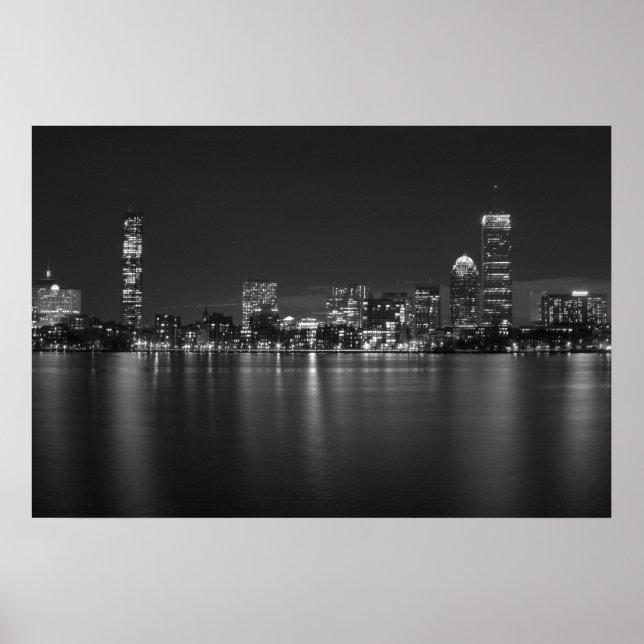 Boston by Night Poster (Framsidan)