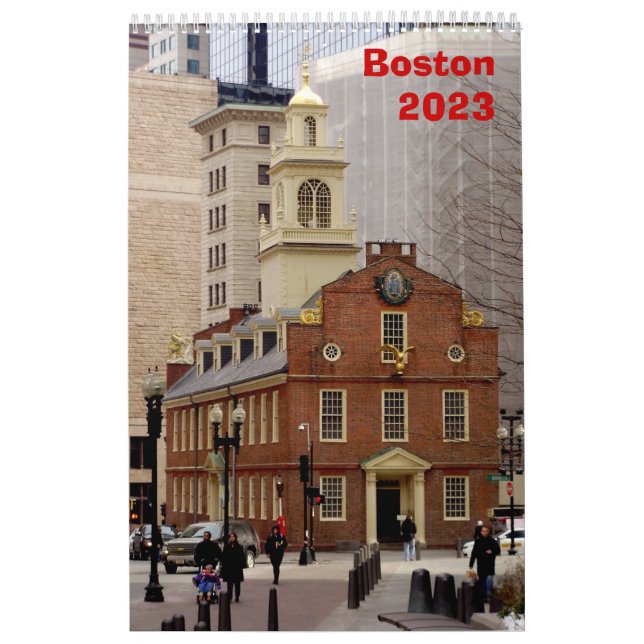 Boston Calendar - 2023 Kalender (Omslag)