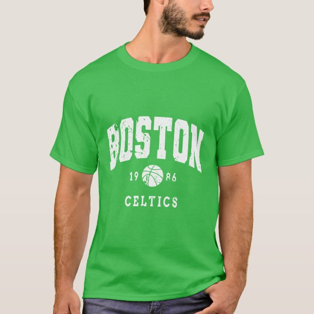 Boston Celticsss Basketball T Shirt (Framsida)
