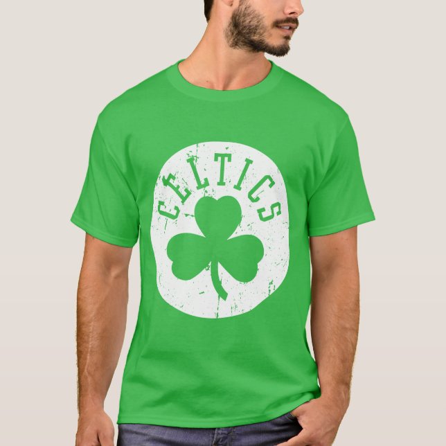 Boston Celticsss Retro T Shirt (Framsida)