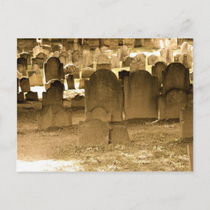 Boston Cemetery Vykort