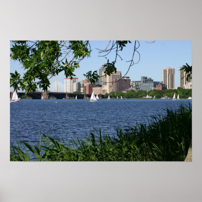 Boston Charles River Poster (Framsidan)