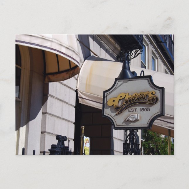 Boston Cheers vycard Vykort (Framsida)