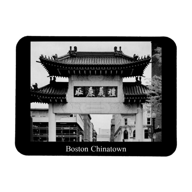 Boston Chinatown Magnet (Horisontell)