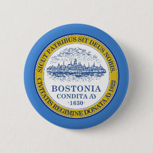 Boston City flagga Knapp