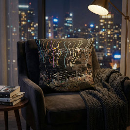 Boston City Lights Kudde